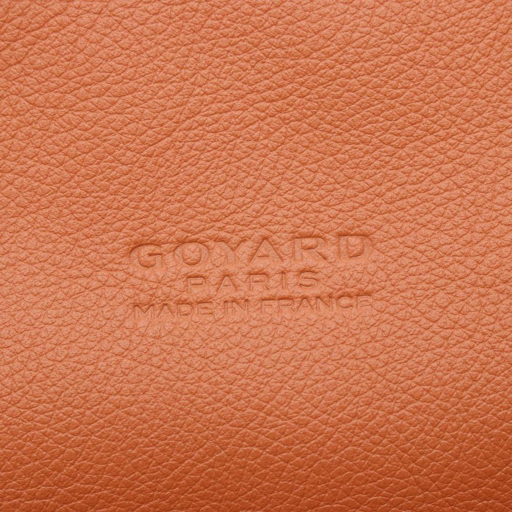 GOYARD Rucksack Backpack Bag Leather Black Brown White - Picture 4 of 5
